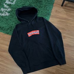 Supreme x Comme des Garçons Box Logo Hoodie – Black – Large – PreOwned -