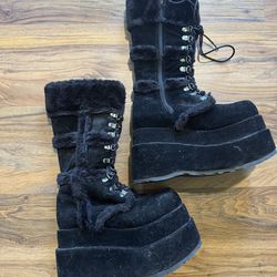 Women’s Demonia platform boots