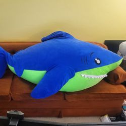 Jumbo Shark Stuffed Animal Plush 