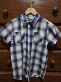 Kids - Dixxon Short Sleeve Flannel - Size M