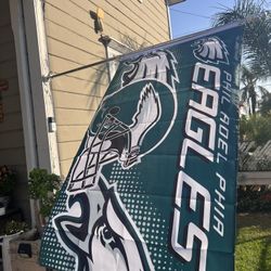 Philadelphia Eagles Flag Size 3ftx5ft 