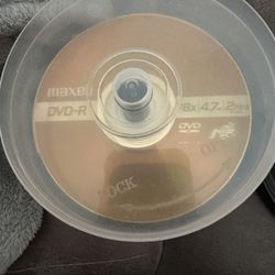 Blank CDs And DVDs. 