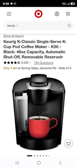 KEURIC COFFEE MAKER