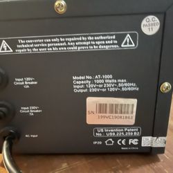 Transformador 1000 Watts / Power Converter 1000watts