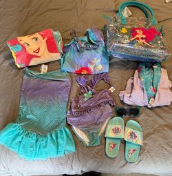 Disney store Little Mermaid swimset
