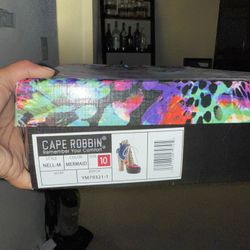 High Heel Platform Lace Up Boots