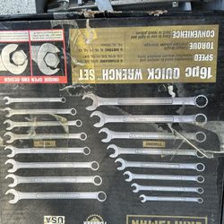 Craftsman 16pc Wrenches 