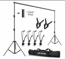 Photo Video Studio 10ft (W) x 9.2ft (H) Heavy Duty Adjustable
