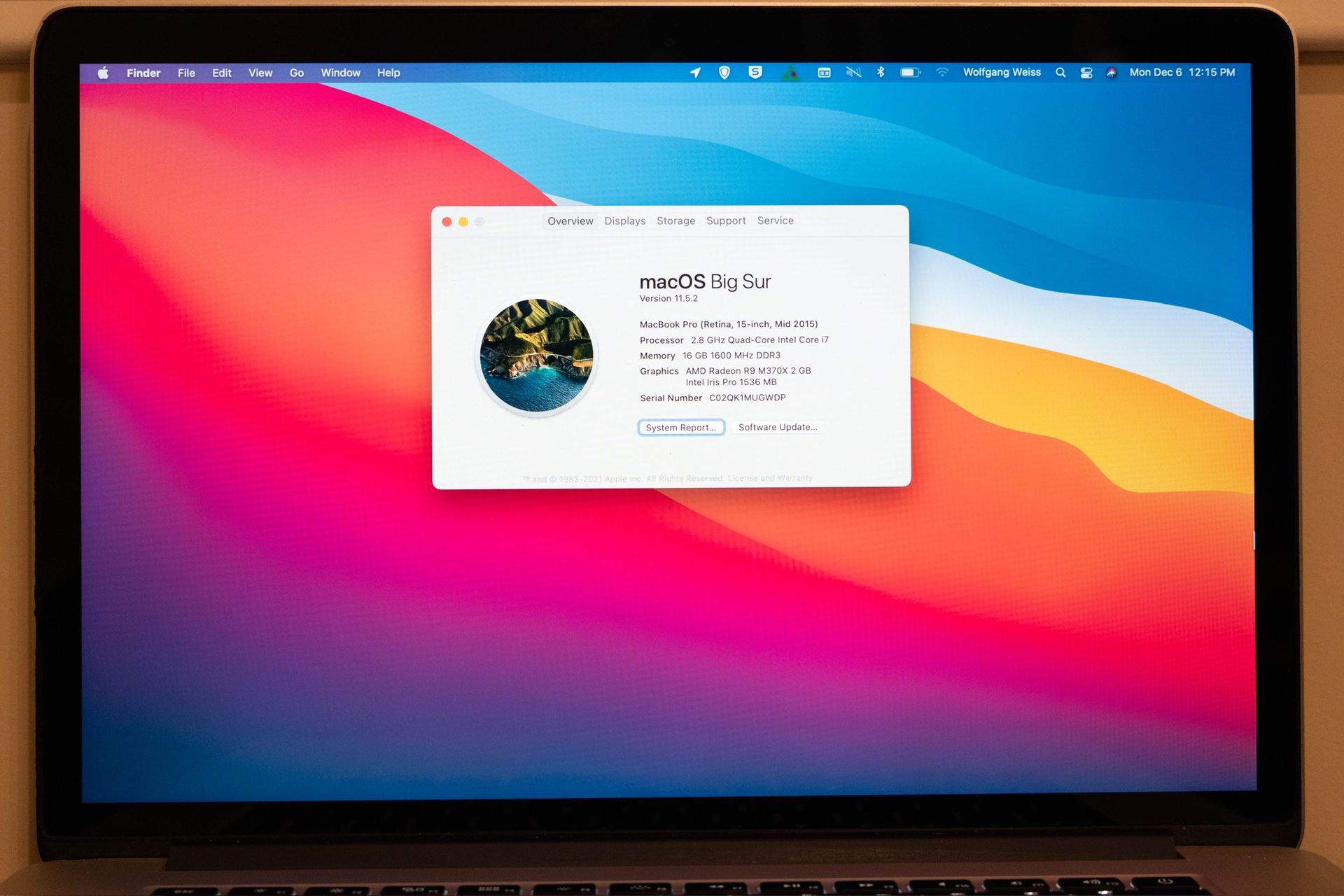 2015 MacBook Pro