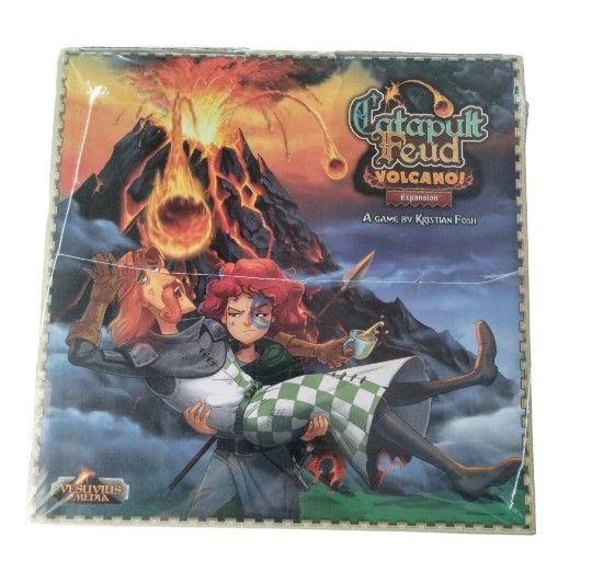Catapult Feud Volcano! Expansion New Plastic Sealed 2020