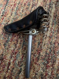 Vintage bike seat