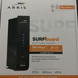 Brand New Arris Surfboard WiFi Cable Modem