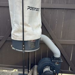 Power tech dust collection. 1.5 hp. METAL IMPELLER. 120v/240v