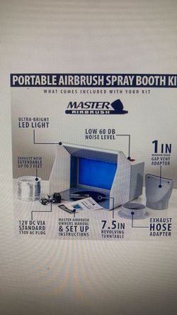 Master Airbrush Spray Booth