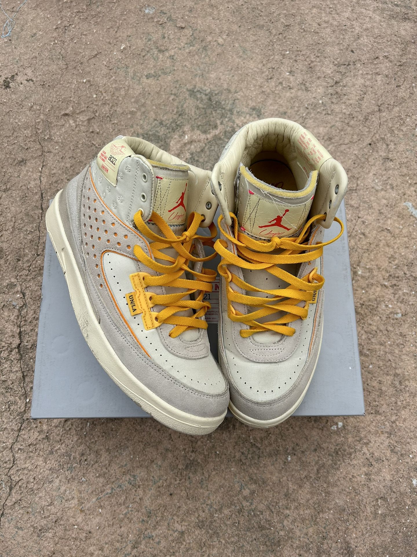 Union Jordan 2s Size 9.5