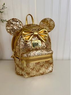 Disney Parks Gold Loungefly