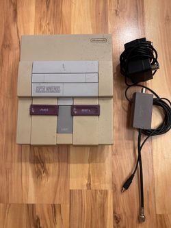 Super Nintendo original video game console