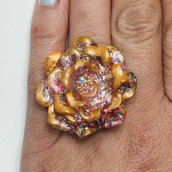 Handmade One Of A Kind Resin Ring