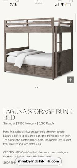 Restoration hardware BUNK BED