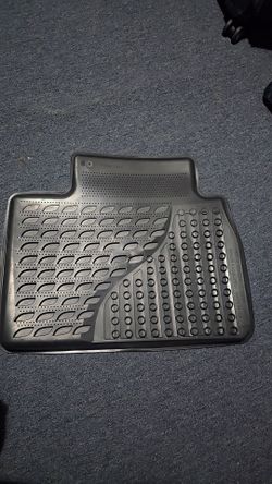 Black Rubber Car Floor Mat