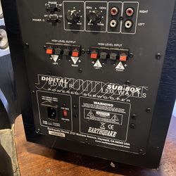 Earthquake Sub80X Powered Subwoofer 
