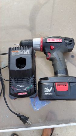 Craftsman drill with battery and charger