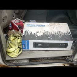 QSC RMXa SERIES PROFESSIONAL AMP