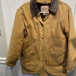 Ladies Size Small Woolrich Wool Lined Rugged Outdoorwear Field Coat