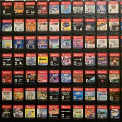 Nintendo Switch games(No Cases)
