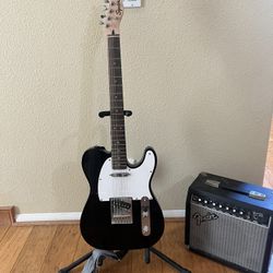 Squier Telecaster (Brand New) W/ Fender Amp 