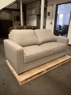 Rosie Fabric Sleeper Sofa with Memory Foam Mattress