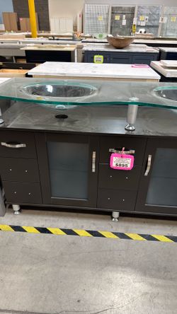 SALE VANITY 60" VINCENTE ESPRESSO