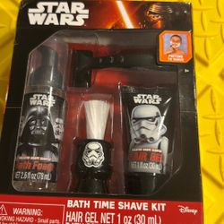 Star Wars Bath Kit Child’s 1 St Shave