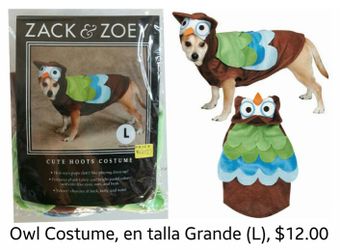 Owl Pet Costume - Large