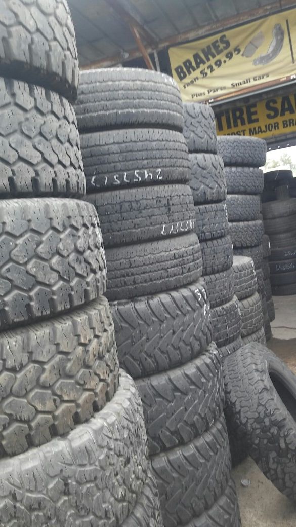 Used tires on sale