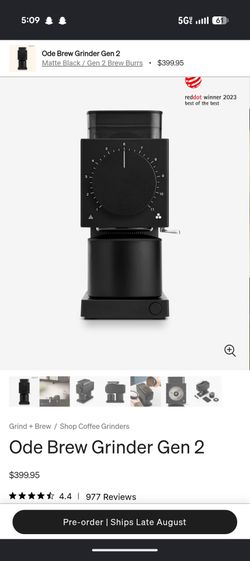 Fellow Ode (Brew Grinder)