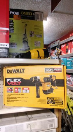 DeWalt FlexVolt 60V SDS Plus Rotary Hammer (TOOL ONLY)