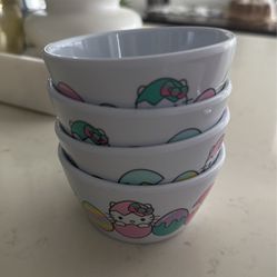 Hello Kitty Easter Bowls 