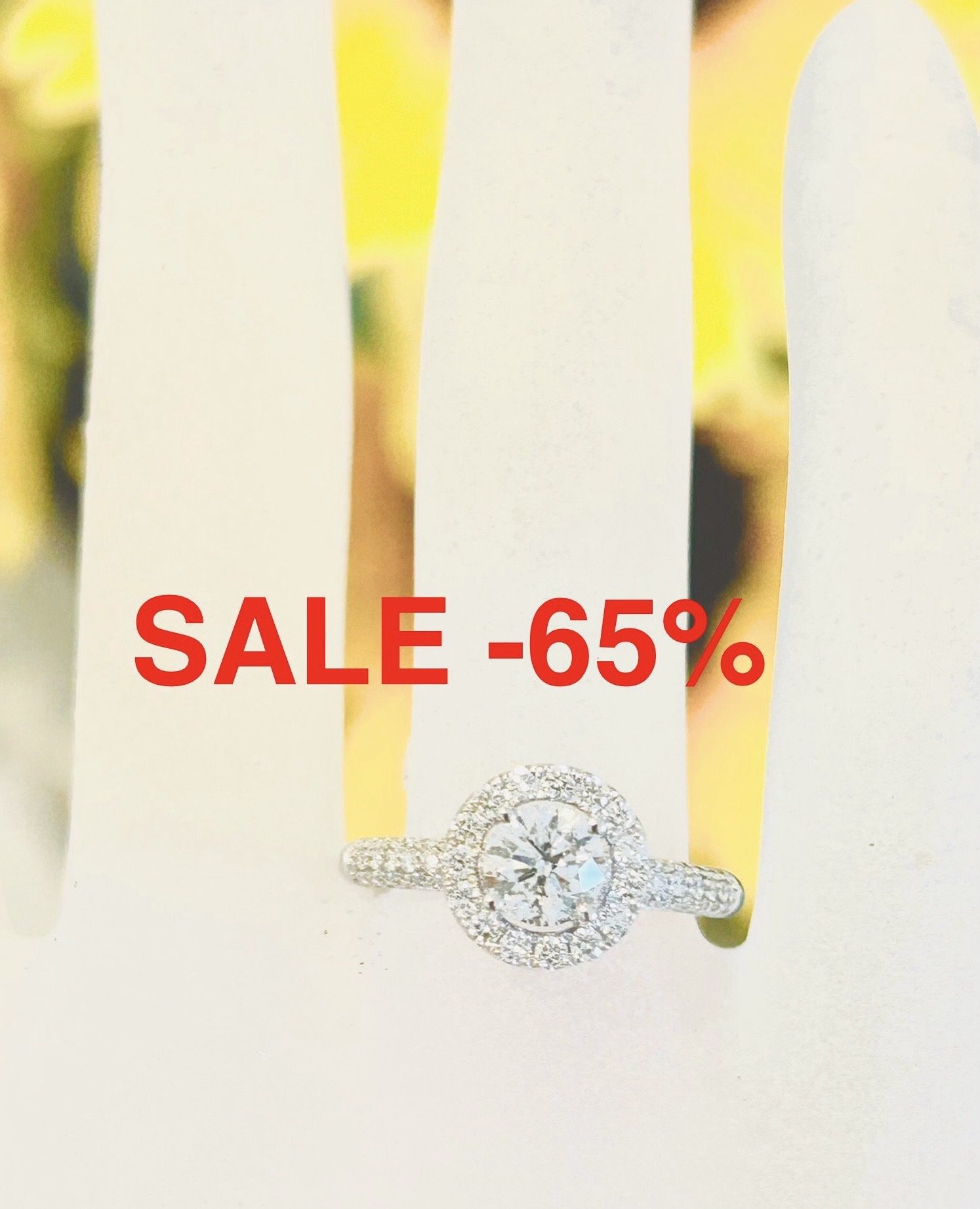 Engagement Ring Diamond Ring Natural Diamonds 💎 ❤️ Christmas 🎄 SALE-65% APPRAISAL IS FROM WHEN GOLD WAS $2000 NOW ITS OVER $4000 See Appraisal 