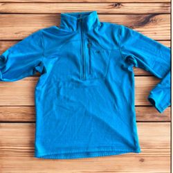 Like NEW - Patagonia Regulator R1 1/4 Zip Base Layer Jacket / Fleece Blue Men’s Medium