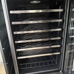 Wine fridge by wine enthusiast