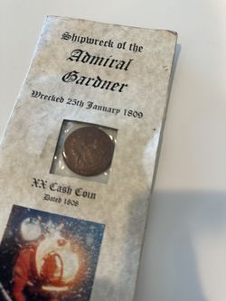 Coin/ Admiral Gardner Cash Coin