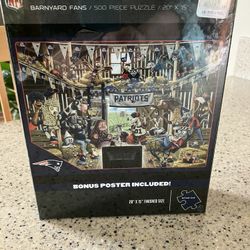 Patriots Puzzle Still Wrapped 