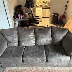 Grey 3 Seater Couch