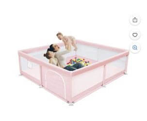 XL Pink Play Pen Baby 