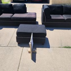 Black Couches 