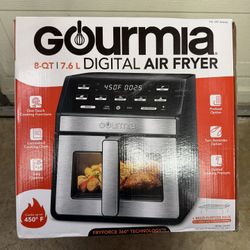 New Gourmia 8 QT Air Fryer