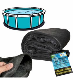 U.S. Pool Supply Ground Shield 24-Foot Round Heavy Duty Pool Liner Pad for Above Ground Pool - New!