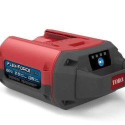 TORO Flex-Force Power System 60-Volt Max 2.5 Ah Lithium-Ion L135 Battery