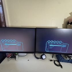 2 Twin Monitor Setup 